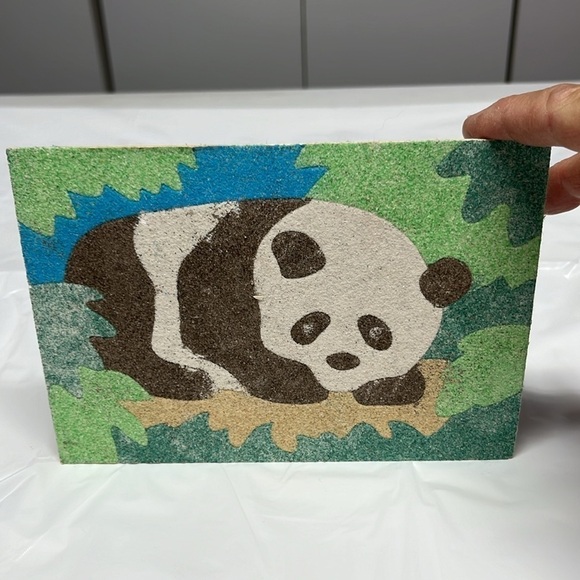 Sandart Panda Bear Vintage - Picture 4 of 9